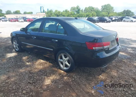 2008 Hyundai Sonata Se/Limited z USA, uszkodzony, nr VIN 5NPEU46F18H345694
